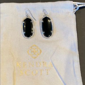 Kendra Scott Elle Silver Drop Earrings